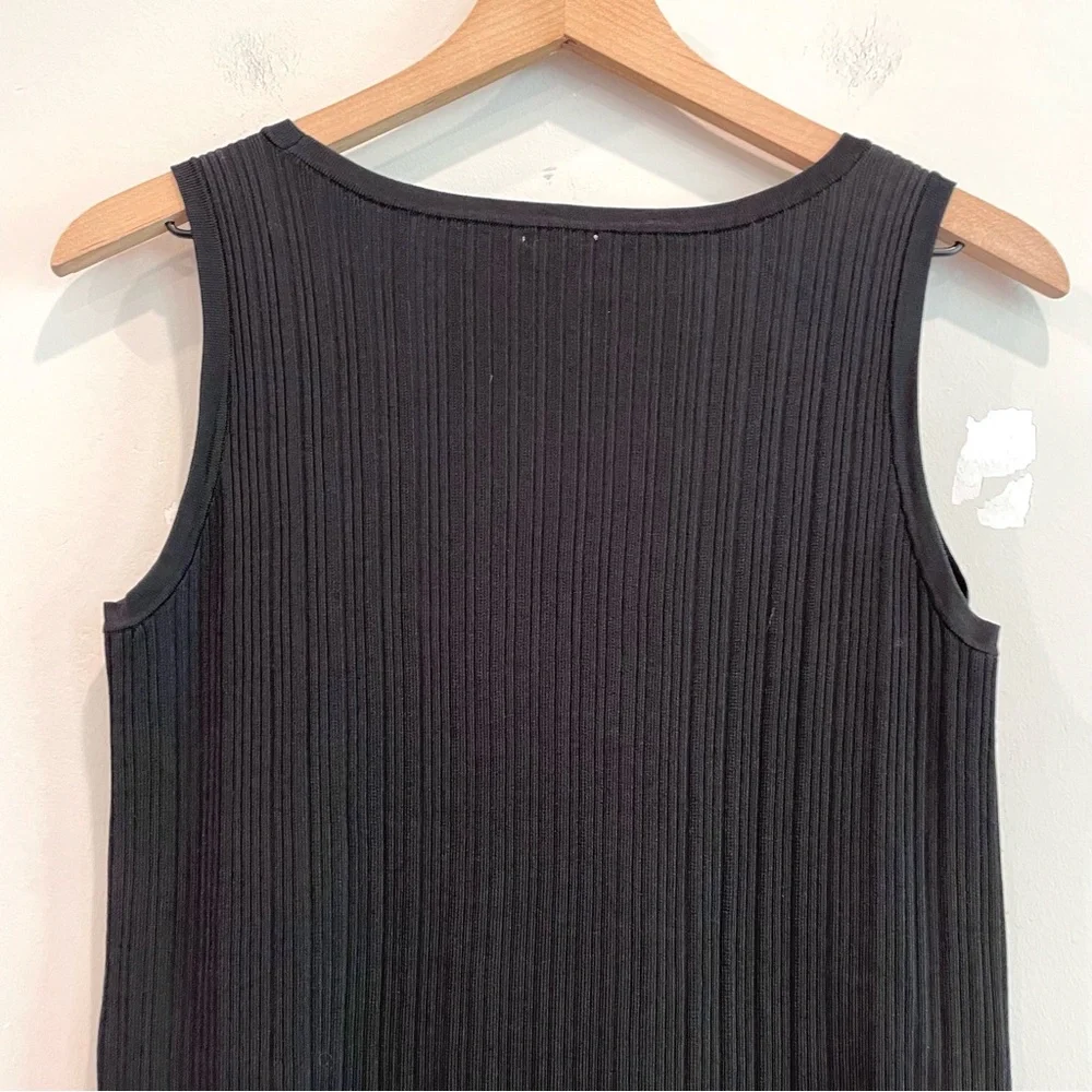 Chicos Stretch Ribbed Tank Top - Picture 8 of 9